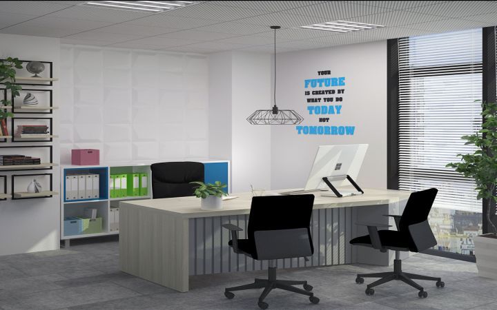 Thiết kế nội thất văn phòng công ty BSS