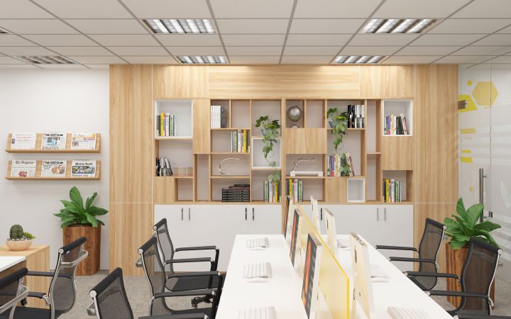 Thiết kế nội thất văn phòng công ty Naiscorp