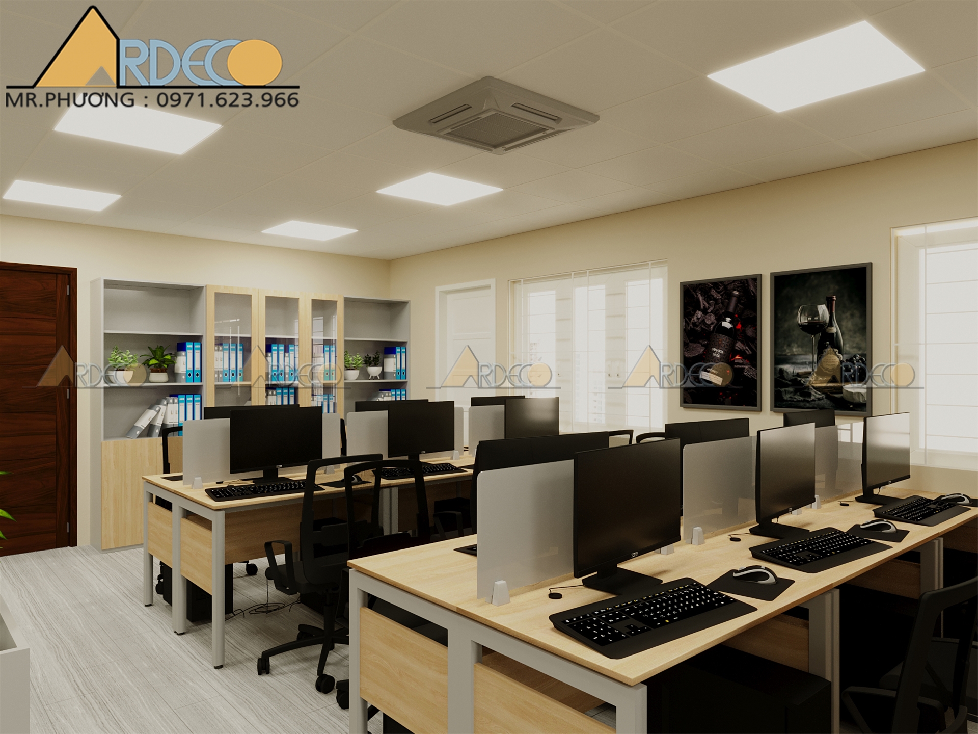 Đơn giá thiết kế thi công nội thất văn phòng Ardeco mới nhất