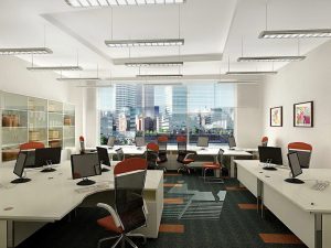 Thiết kế nội thất văn phòng mở nâng cao chất lượng công việc