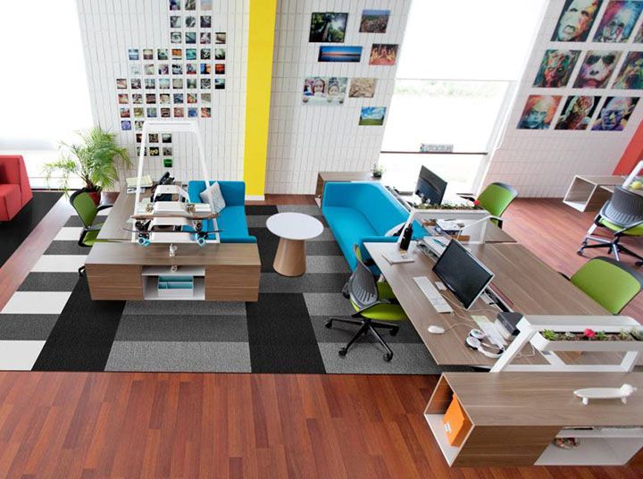 Màu sắc thiết kế nội thất văn phòng
