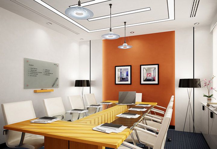 Tạo điểm nhấn cho thiết kế nội thất phòng họp