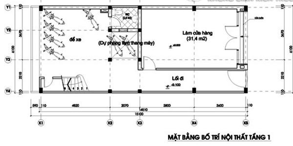 Tư vấn thiết kế nhà ở kết hợp với văn phòng cho thuê ở Thái Nguyên-2