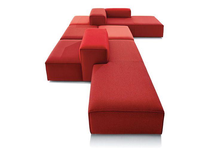 module sofa màu đỏ