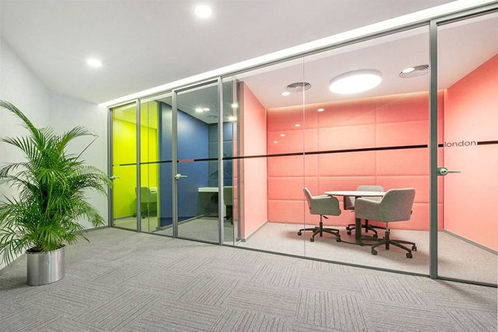 màu sắc thiết kế nội thất văn phòng