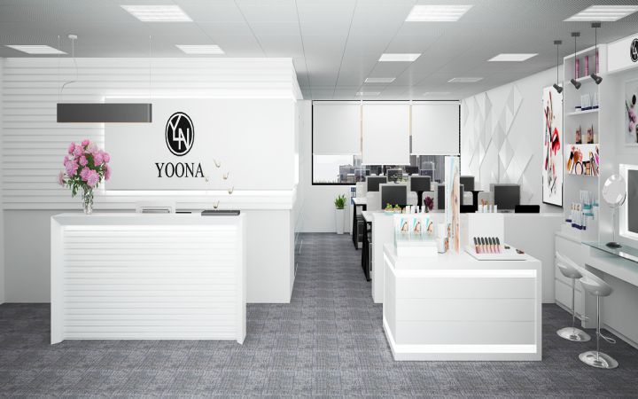 Thiết kế nội thất văn phòng mĩ phẩm Yoona
