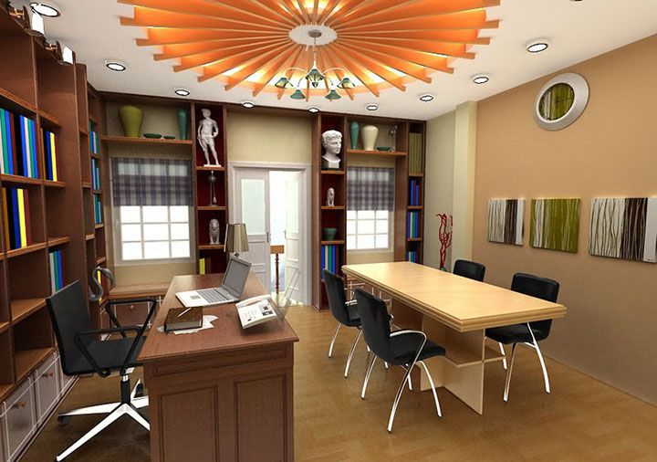 quận - 3 chú ý quan trọng khi thiết kế nội thất văn phòng làm việc nhỏ forumvi Thiet-ke-noi-that-van-phong-cong-ty-nho-dep-1