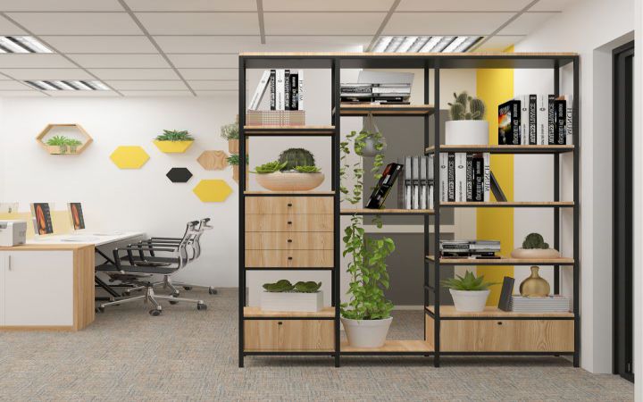 Thiết kế nội thất văn phòng công ty Naiscorp